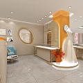 Elegant Modern Jewelry Store Interior Design With Glass Display Counters And Elegant Lighting Decorative Elements