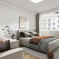 Stylish Modern Apartment Interior With Sofa Coffee Table Artwork Plants And Wooden Floor