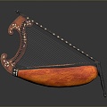 Western Musical Instruments Western Music Equipment Western Equipment Music Equipment Music Equipment Realistic 3d model