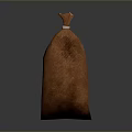 Sack Bag Grain Bag Bundle Sack Bundle Sack Jute Sack 3d model