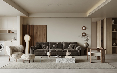 The Silent Living Room 3d model