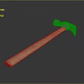 Hammer Horn Hammer Nail Rinker Hammer Rusty Hammer 3d model
