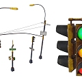 Traffic light 3d model