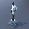 Modern Model Clothing Model 3d model