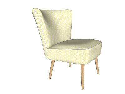 Modern sofa chair advanced seat 3d model Modern sofa chair advanced seat 3d model