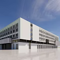 Teaching Building 3d model