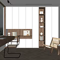 Nordic Study 3d model
