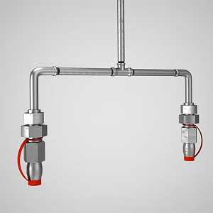 Tool pipe stainless steel pipe 3d model