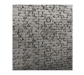 Modern wall and old brick wall 3d model