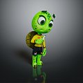 Turtle Turtle Cartoon Turtle Snapping Turtle Chickbill Turtle Reptile Cold Blooded Animal Reptile Reptile Class 3d model