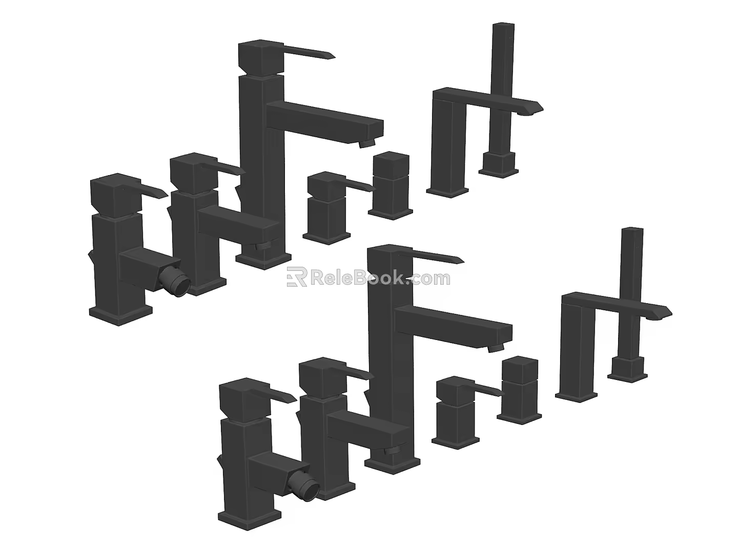 Hardware faucet 3d model