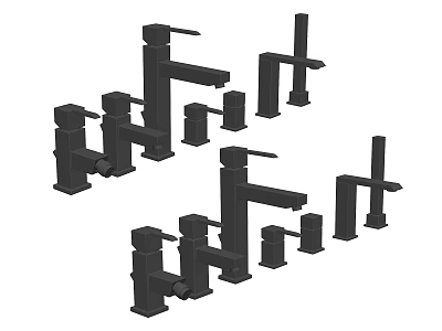 Hardware faucet 3d model