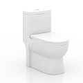 Bathroom Equipment Toilet Toilet 3d model