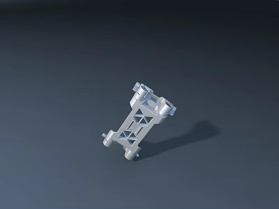 Road Infrastructure Traffic Support Frame With Steel Structure And Stable Design 3d model