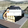 Scenic Waterfront Boutique Villa With Black Roof And Cherry Blossom Views