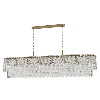 Modern minimalist chandelier 3d model