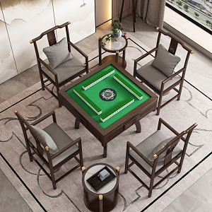 New Chinese Mahjong Table Combination 3d model