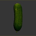 White Cucumber Water Cucumber Dry Cucumber Green Cucumber South China Cucumber European Greenhouse Cucumber Fruit Cucumber 3d model