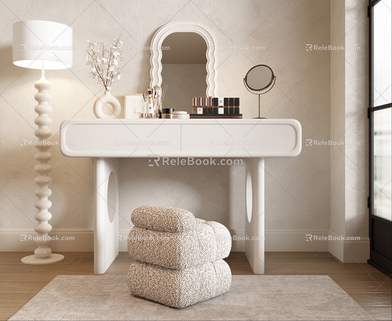 Silent Wind Dressing Table 3d model