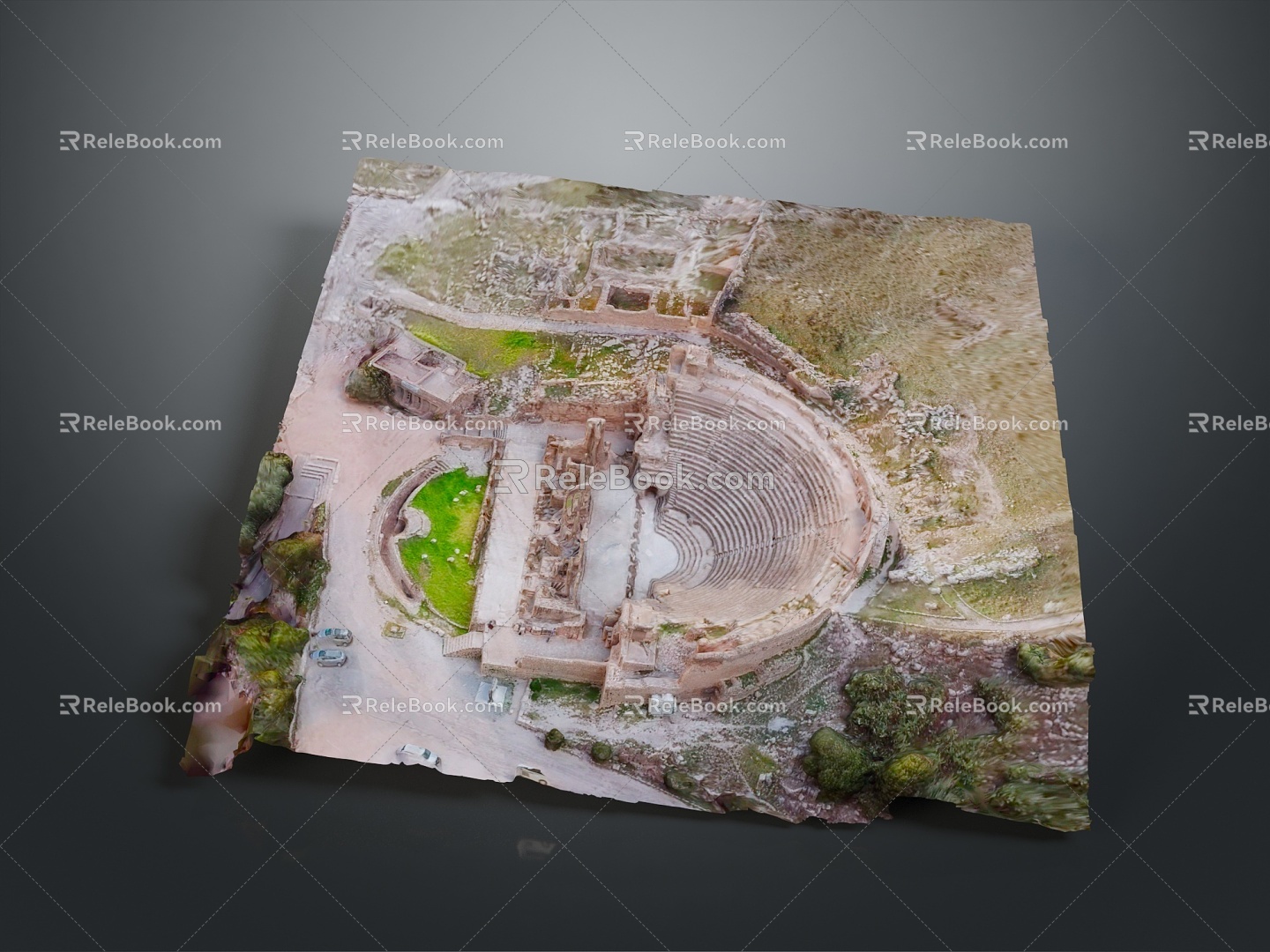 Historic sites, historic sites, ruins, ruins, ancient ruins, realism 3d model