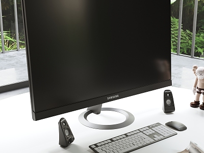 Modern computer monitor model