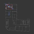 Modern Operating Room Interior With Surgical Bed Lights Medical Equipment Blue Walls And Setup