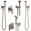 Various Modern Water Faucets With Wall Mounted Single Handle And Metal Features