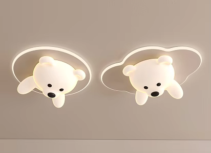 Children's room ceiling lamp 3d model