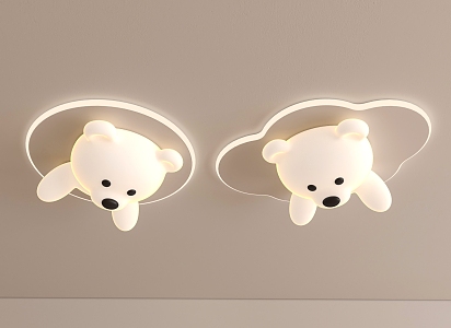 Children's room ceiling lamp 3d model