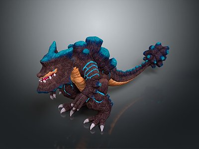 Monster Warrior Alien Monster Alien Monster 3d model