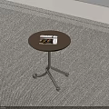 Modern minimalist side a few round side a few sofa side a few corner a few bedside side a few 3d model