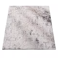 Modern Square Rug Featuring Distressed Gray Pattern Soft Texture For Living Room 3d model