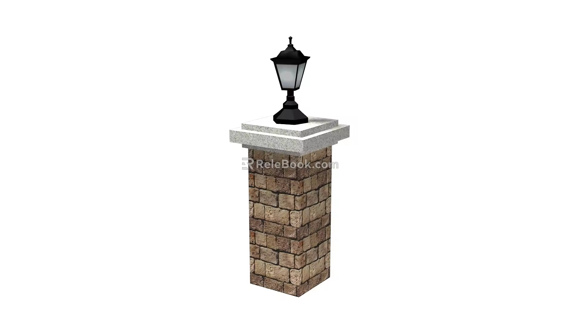 Street lamp 3d model