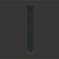 Functional Classic Black Bookshelf Featuring Decorative Top And Multiple Storage Shelves