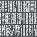 Outdoor Stepping Stones Design With Various Patterns And Shapes For Garden Landscape