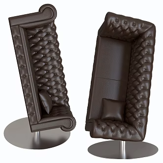 European-style sofa 3d model