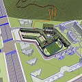 elementary school model 3d model