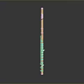 Professional Golden Flute Musical Instrument With Brass Body And Key Mechanism
