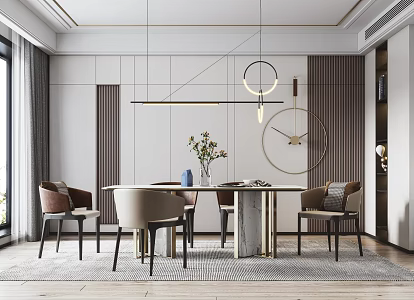 Modern Restaurant 3d model