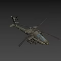 Military Helicopter Game And Film Character With Detailed Weapon System And Realistic Design