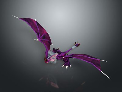 Modern Dragon Fire-breathing Dragon Fire Dragon Youlong 3d model