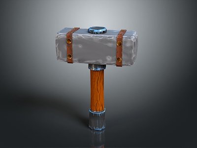 Hammer Horn Hammer Nail Rinker Hammer Rusty Hammer 3d model