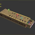 Chess Piece Items 3d model