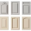 Various Styles Of Cabinet Doors With Different Panel Designs And Finishes