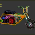 Modern Racing Straight Acceleration Racing High Speed Racing Short Acceleration Racing Straight Acceleration Racing 3d model
