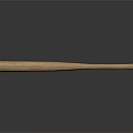 Wooden Rolling Pin For Home Baking With Smooth Surface And Natural Grain