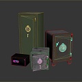 Bank Safe Safe Anti-theft Safe Anti-theft Safe Anti-theft Safe Anti-magnetic Safe Box Box Box 3d model