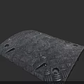 Sturdy Diamond Pattern Metal Plate Component For Electronic Appliance Protection