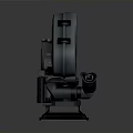 ARRI Vintage Electronic Camera With Metal Body Handle And Stand Design