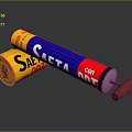 Safe Colorful Playground Equipment With Yellow Blue Rolls And Safeta Color Parts